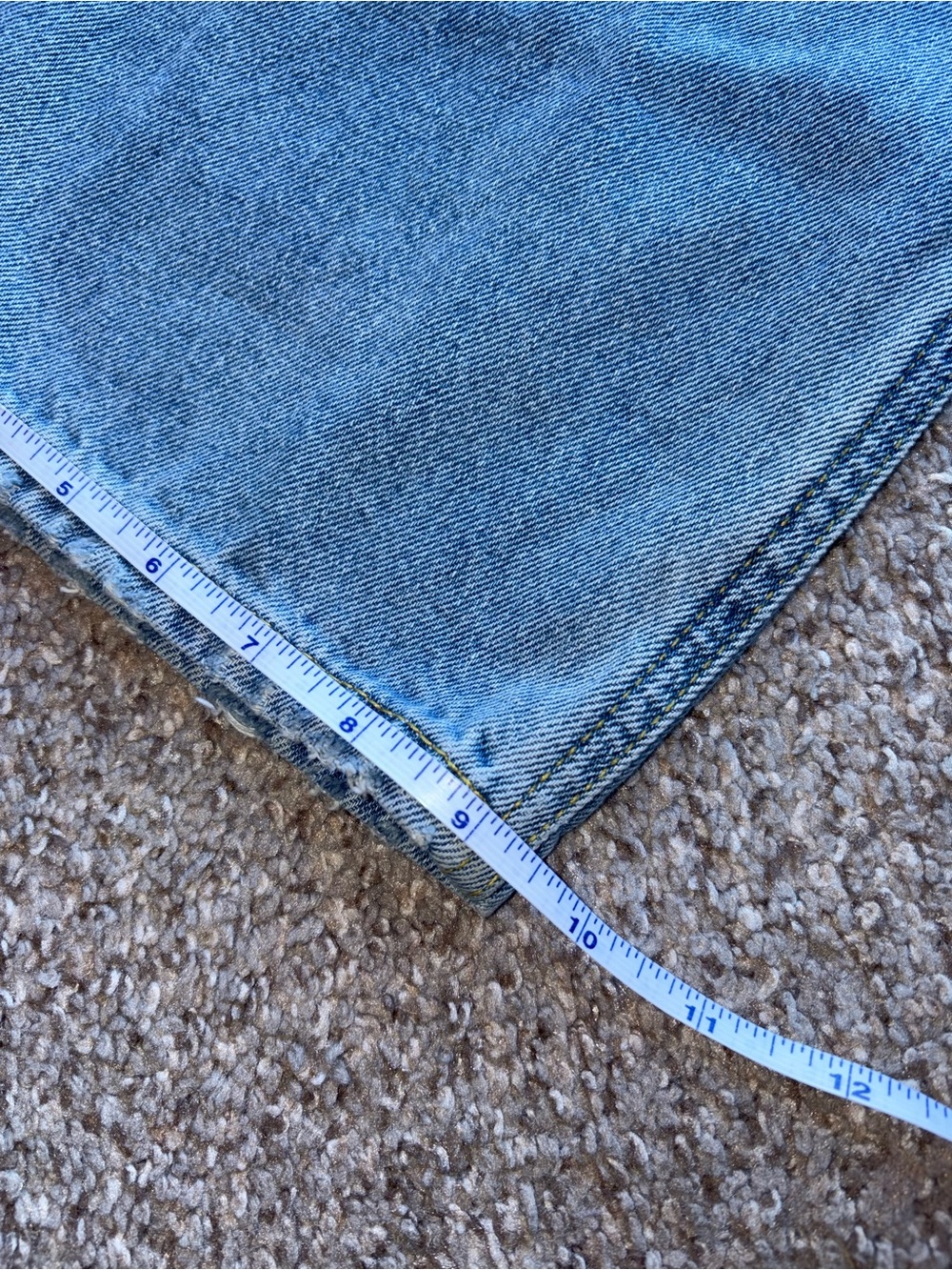 Anthropologie Etica Stanton High Rise Relaxed Straight Wide Leg Jeans size 30 - Picture 13 of 14